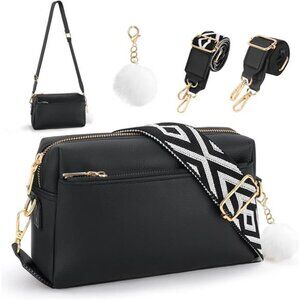 KETIEE Crossbody Bags for Women Vegan Leather Purses Small Shoulder Handbags